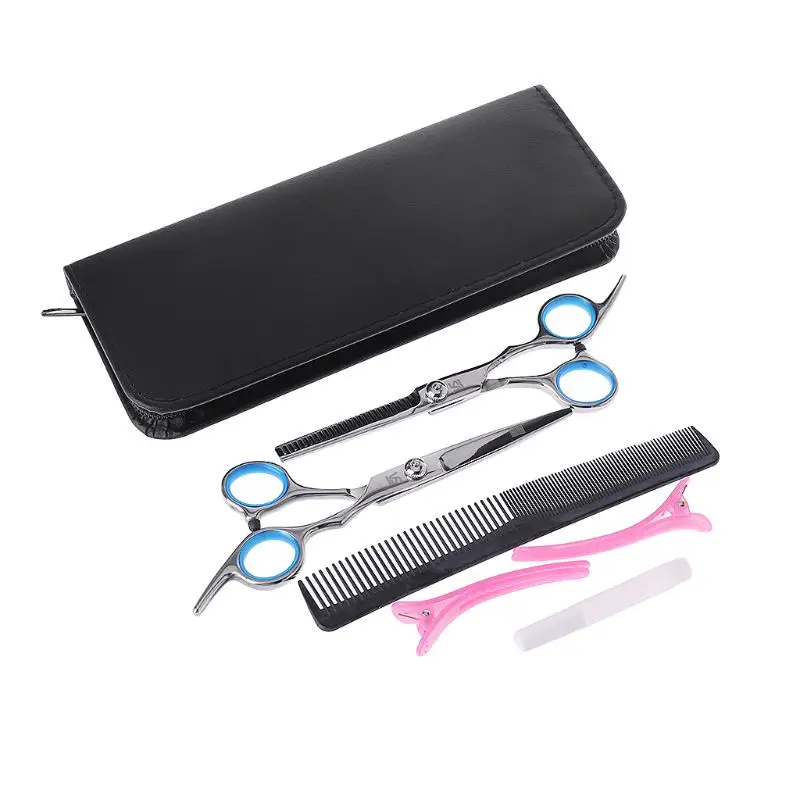 1 Set Professional Barber Hair Scissors Flat Scissors Thin Hair Cut Styling Tool Hairdressing Tool Set Beauty Salon Cutting Tool
1 Set Professional Barber Hair Scissors Flat Scissors Thin Hair Cut Styling Tool Hairdressing Tool Set Beauty Salon Cutting Tool