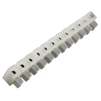 60 Amp - 12 Way Strip Terminal Block Strip - Electrical Wire Connector Amp:60A Connector Block
60 Amp - 12 Way Strip Terminal Block Strip - Electrical Wire Connector Amp:60A Connector Block