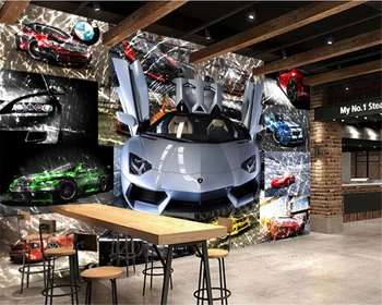 beibehang wallpaper for walls 3 d Professional High-end 3D Stereo Car Sports Car Broken Glass Mural Wallpaper Background Wall
beibehang wallpaper for walls 3 d Professional High-end 3D Stereo Car Sports Car Broken Glass Mural Wallpaper Background Wall