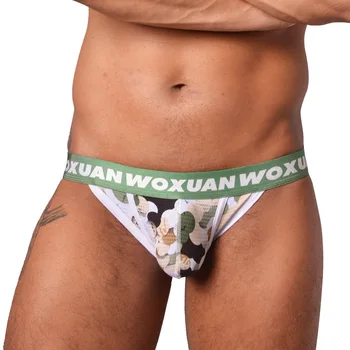 WOXUAN Brand Men Underwear Briefs Cotton Sexy Comfortable Men Briefs Panties Patchwork Color Printing Men's Underpants For Men
WOXUAN Brand Men Underwear Briefs Cotton Sexy Comfortable Men Briefs Panties Patchwork Color Printing Men's Underpants For Men