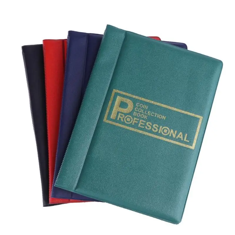 120 Pockets PVC Mini Coins Album Collection Book Penny Commemorative Coin Storage Album Book Coin Holders Collector Gifts
120 Pockets PVC Mini Coins Album Collection Book Penny Commemorative Coin Storage Album Book Coin Holders Collector Gifts
