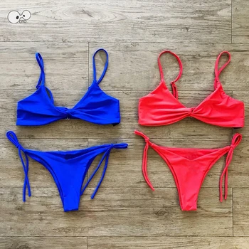 2018 Halter Bikini Set Women String Bikini Solid/Leopard Print Swimsuit Lady Brazilian Sexy Strappy Swimwear Thong Bathing Suit
2018 Halter Bikini Set Women String Bikini Solid/Leopard Print Swimsuit Lady Brazilian Sexy Strappy Swimwear Thong Bathing Suit
