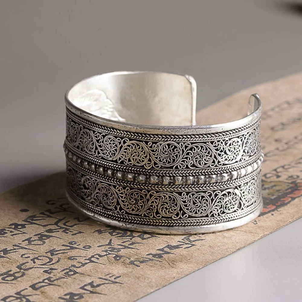 hot sell new - free shipping Vintage silver Retro drawing wide opening palace Bracelet armlet bangle
hot sell new - free shipping Vintage silver Retro drawing wide opening palace Bracelet armlet bangle