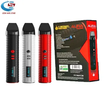 Original flowermate Aura dry herb vaporizer 2600mah electronic cigarette high quality kit dry herb E liquid wax 3 in 1 vape pen
Original flowermate Aura dry herb vaporizer 2600mah electronic cigarette high quality kit dry herb E liquid wax 3 in 1 vape pen