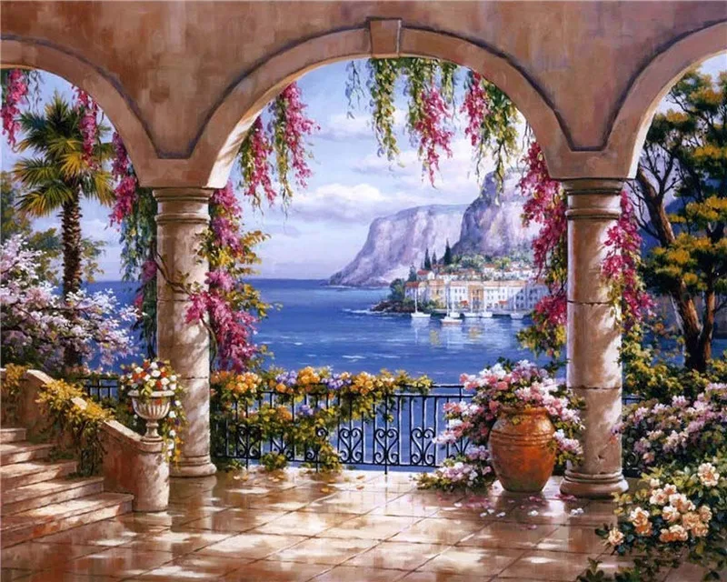 New arrival Mediterranean Sea Diamond Painting Full Square Rhinestones cross-stitch kits DIY Diamond Emboridery Landscape CQ190
New arrival Mediterranean Sea Diamond Painting Full Square Rhinestones cross-stitch kits DIY Diamond Emboridery Landscape CQ190