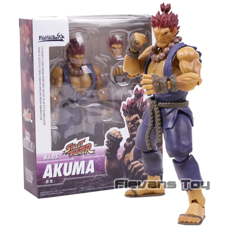SHF S.H.Figuarts Street Fighter No.05 Akuma Gouki PVC Action Figure Collectible Model Toy
SHF S.H.Figuarts Street Fighter No.05 Akuma Gouki PVC Action Figure Collectible Model Toy
