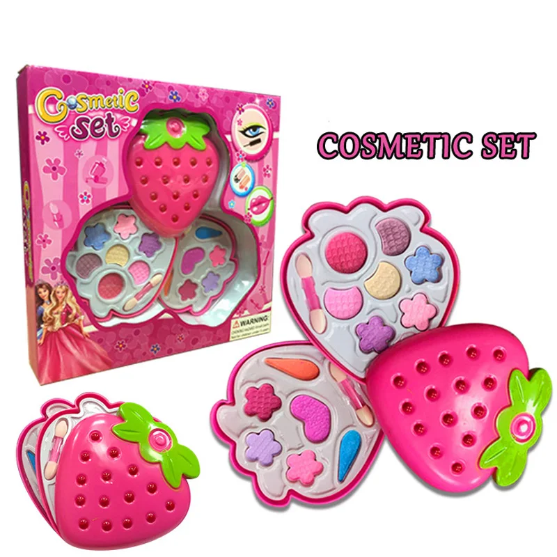 Kids Girls Makeup Tool Kit Toy Children Girls Pretend Play Make Up Toys Box Cosmetics Play Sets Toy Strawberry Shape 1 Set
Kids Girls Makeup Tool Kit Toy Children Girls Pretend Play Make Up Toys Box Cosmetics Play Sets Toy Strawberry Shape 1 Set
