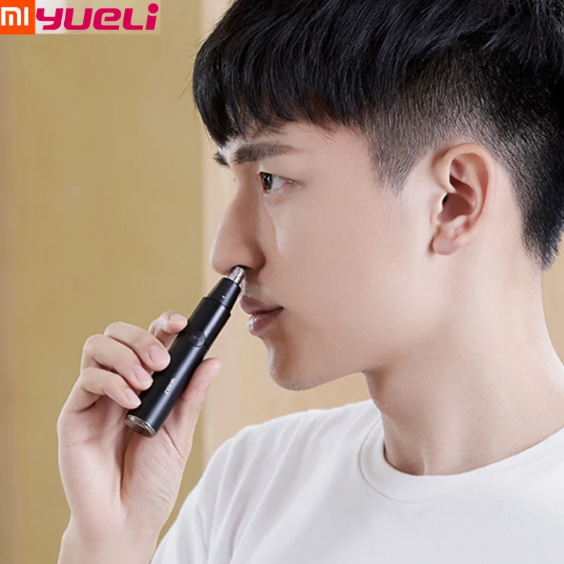 Xiaomi Yueli Electric Nose Hair Trimmer 360 Degree Rotate Ear Nose Hair Shaver Clipper Safe Cleaner Tool for Men Women H30
Xiaomi Yueli Electric Nose Hair Trimmer 360 Degree Rotate Ear Nose Hair Shaver Clipper Safe Cleaner Tool for Men Women H30