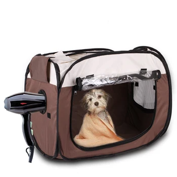 Portable Dog Basket Cat Small Dog Play Tent House Breathable Puppy Kennel with Hole for Hair Dryer Indoor Outdoor Dog Cage
Portable Dog Basket Cat Small Dog Play Tent House Breathable Puppy Kennel with Hole for Hair Dryer Indoor Outdoor Dog Cage