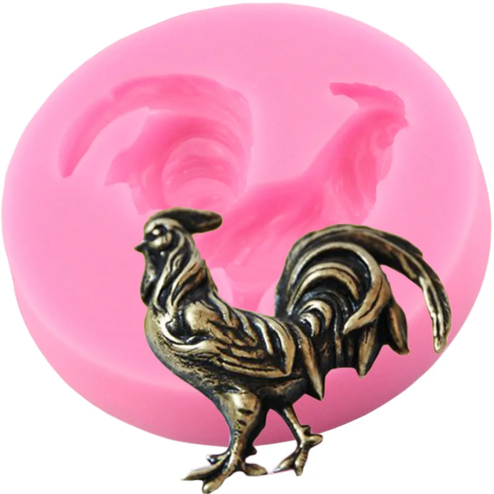 DIY Cock Chicken Silicone Molds Sugar Paste Candy Chocolate Mold Fondant Cake Decorating Tools Polymer Clay Moulds
DIY Cock Chicken Silicone Molds Sugar Paste Candy Chocolate Mold Fondant Cake Decorating Tools Polymer Clay Moulds