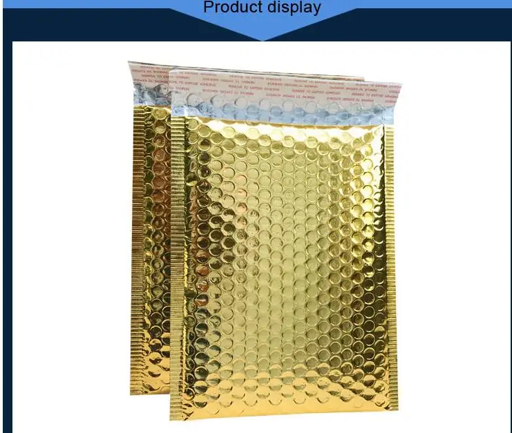 30pcs 18*23cm Gold Mailing Envelope Bags Courier Bags Waterproof Packaging Bubble Mailers Padded bubble Envelopes Bag
30pcs 18*23cm Gold Mailing Envelope Bags Courier Bags Waterproof Packaging Bubble Mailers Padded bubble Envelopes Bag