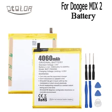 ocolor For Doogee MIX 2 Battery 4060mAh Mobile Phone Replacement Accessory Accumulators For Doogee MIX 2 Smart Cellphone(China)