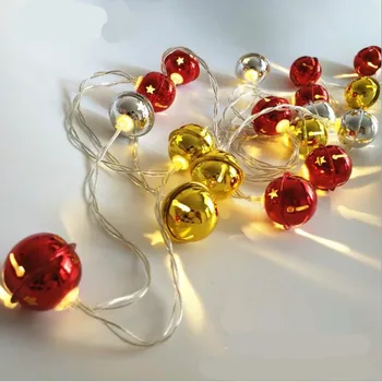 NEW Romantic Christmas Bells Led Light String for Wedding Holiday Brithday Deco 1.6/3M 1617
NEW Romantic Christmas Bells Led Light String for Wedding Holiday Brithday Deco 1.6/3M 1617