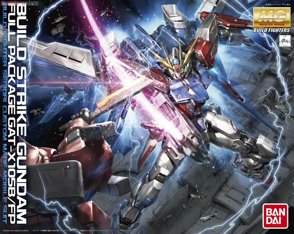 Bandai Gundam MG 1/100 Build Strike Mobile Suit Assemble Model Kits Action Figures Plastic Model Toys
Bandai Gundam MG 1/100 Build Strike Mobile Suit Assemble Model Kits Action Figures Plastic Model Toys