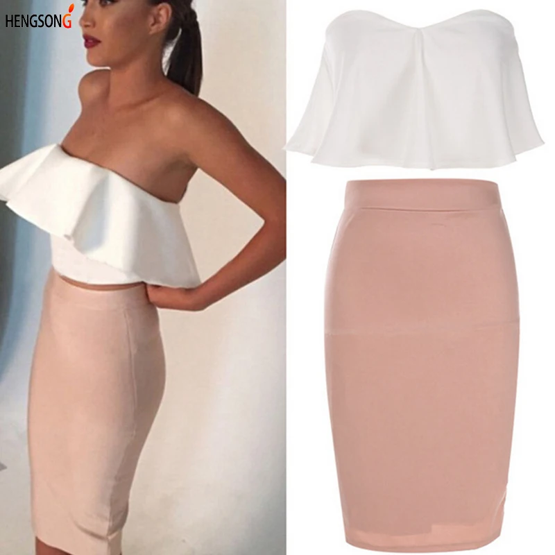 Hengsong 2018 New 2 Piece Set Dress 1PC Sleeveless Tops + 1PC Knee Length Sexy Slim Dress Women Summer Solid Color Dress 849301
Hengsong 2018 New 2 Piece Set Dress 1PC Sleeveless Tops + 1PC Knee Length Sexy Slim Dress Women Summer Solid Color Dress 849301