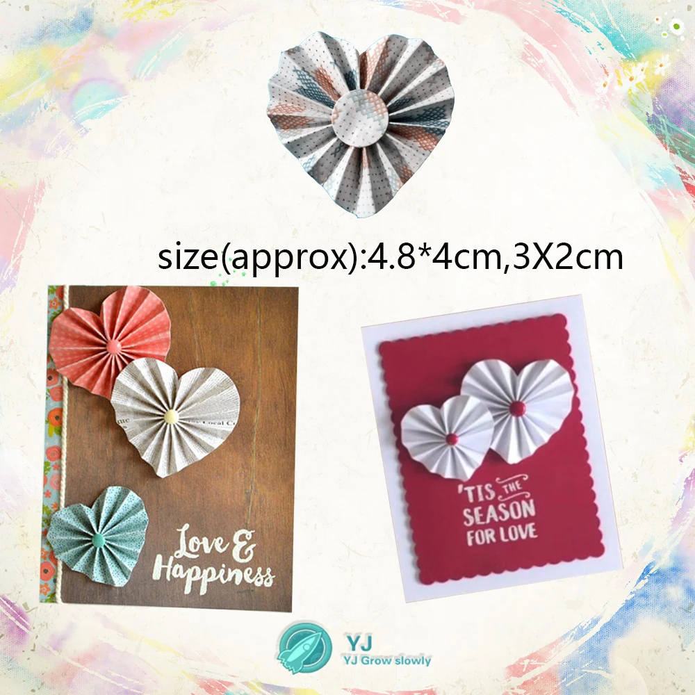 YJ Craft metal cutting dies cut die mold Rosette Hearts Scrapbook paper craft knife mould blade punch stencils dies
YJ Craft metal cutting dies cut die mold Rosette Hearts Scrapbook paper craft knife mould blade punch stencils dies