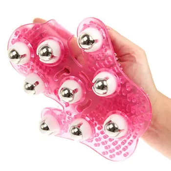 360 degree Spin 9 Piece Steel Ball Systemic Palm Roll Body Massager Brushes Hand Palm Gloves Massager
360 degree Spin 9 Piece Steel Ball Systemic Palm Roll Body Massager Brushes Hand Palm Gloves Massager