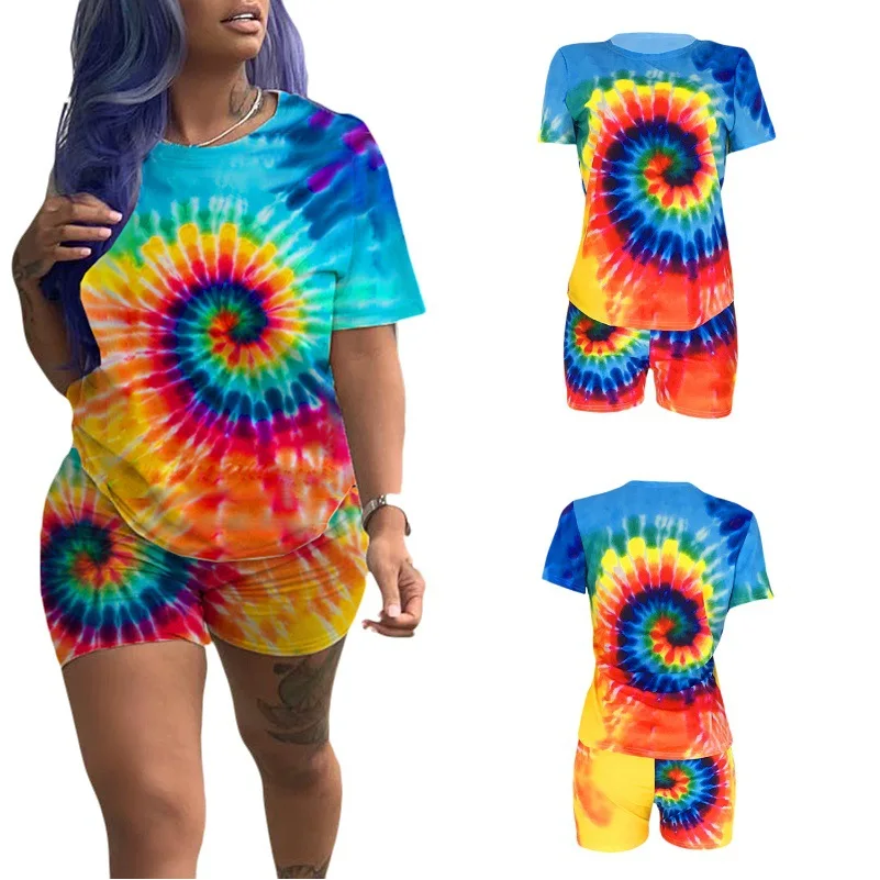 2019 hot selling Summer Print Set Connector Trend Print Short Sleeve Shorts two suit for lady
2019 hot selling Summer Print Set Connector Trend Print Short Sleeve Shorts two suit for lady