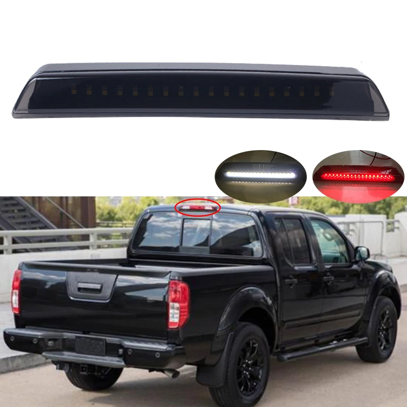 Rear High Mount LED 3rd Smoke Lens Brake/Cargo Light For 2015-2016 Nissan Frontier D40 / Titan A60 LED Third 3rd Brake Light
Rear High Mount LED 3rd Smoke Lens Brake/Cargo Light For 2015-2016 Nissan Frontier D40 / Titan A60 LED Third 3rd Brake Light