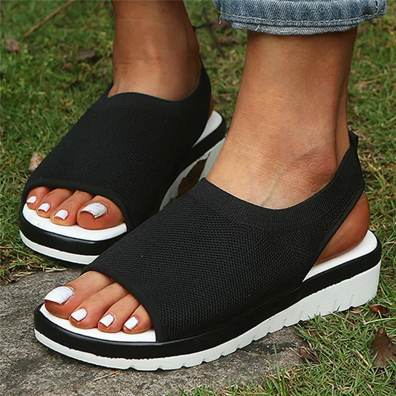 Fashion Women Mesh Sandals For 2019 Breathable Comfort Hollow Out Ladies Walking Shoes Summer Platform Wedges Sandal Shoes #40
Fashion Women Mesh Sandals For 2019 Breathable Comfort Hollow Out Ladies Walking Shoes Summer Platform Wedges Sandal Shoes #40