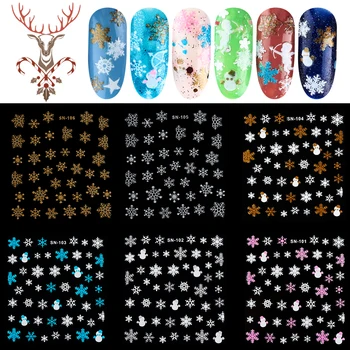 Christmas Snowman 3D Nail Art Tips Snowflakes Nail Decals Girl Decor Nails Stickers Children Manicure Xmas Design Nail Art Tool
Christmas Snowman 3D Nail Art Tips Snowflakes Nail Decals Girl Decor Nails Stickers Children Manicure Xmas Design Nail Art Tool