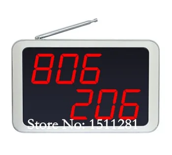 Work with 999pcs transmitter/call button, internet bar waiter call system receiver, wireless paging receiver, top quality
Work with 999pcs transmitter/call button, internet bar waiter call system receiver, wireless paging receiver, top quality