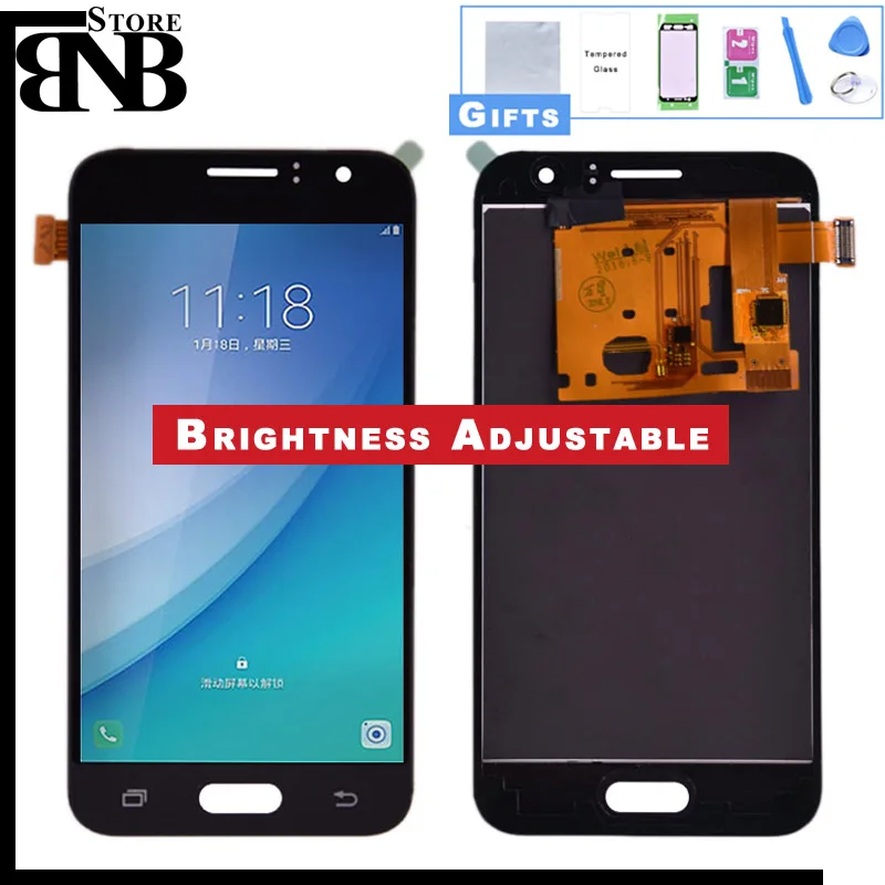 4.5'' J120 LCD For Samsung Galaxy J1 2016 J120F J120H J120M LCD Display With Touch Screen Digitizer Assembly adjust brightness
4.5'' J120 LCD For Samsung Galaxy J1 2016 J120F J120H J120M LCD Display With Touch Screen Digitizer Assembly adjust brightness