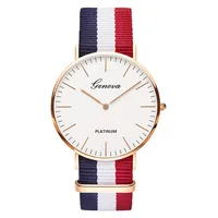 Hot Sale Nylon strap Style Quartz Women Watch Top Brand Watches Fashion Casual Fashion Wrist Watch Relojes image