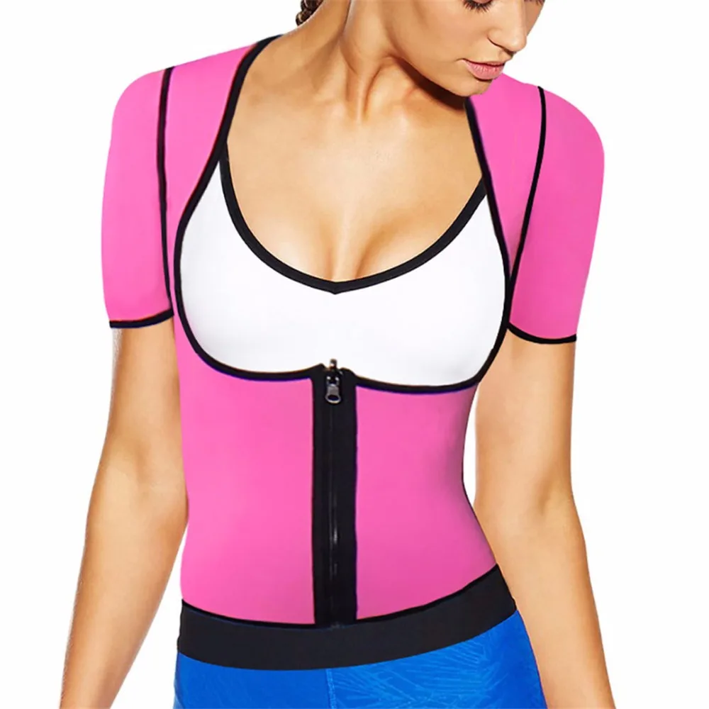 2018 new XS - 6XL pink big plus size women sweat enhancing waist corset waist trainer sauna suit sexy vest shaper body E85
2018 new XS - 6XL pink big plus size women sweat enhancing waist corset waist trainer sauna suit sexy vest shaper body E85