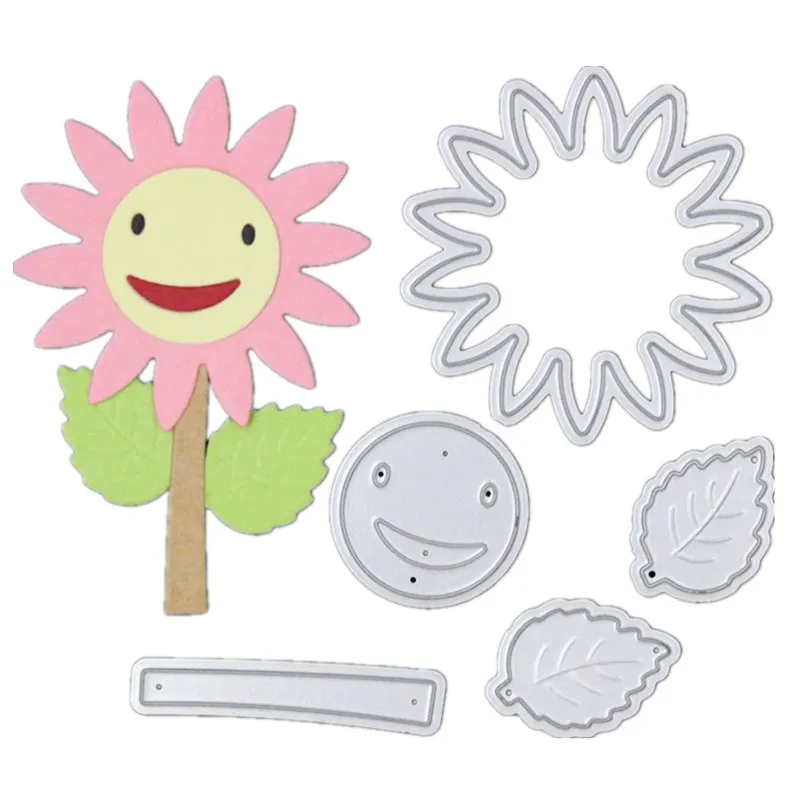 Smiling Flower Metal Cutting Dies Stencils for DIY Scrapbooking/photo album Decorative Embossing DIY Paper Cards
Smiling Flower Metal Cutting Dies Stencils for DIY Scrapbooking/photo album Decorative Embossing DIY Paper Cards