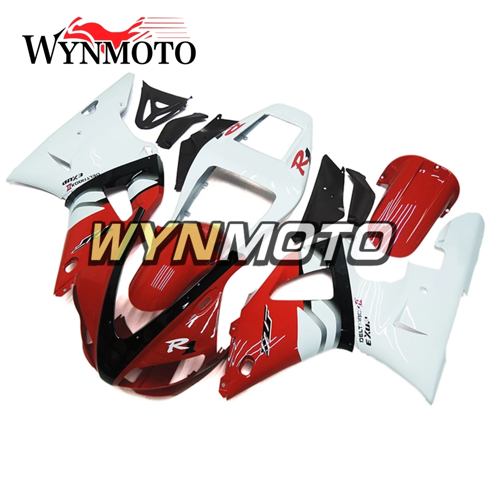 Полный комплект обтекателей для Yamaha YZF1000 1998-1999 R1 98 99 года впрыска из АБС-пластика белые красные Обтекатели для кузова мотоцикла
Полный комплект обтекателей для Yamaha YZF1000 1998-1999 R1 98 99 года впрыска из АБС-пластика белые красные Обтекатели для кузова мотоцикла