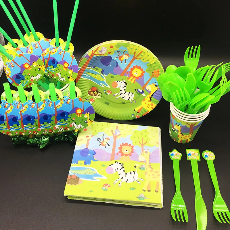 98pcs/lot Safari theme party tableware sets Safari Animals theme disposable plates cups napkins Safari party decorations
98pcs/lot Safari theme party tableware sets Safari Animals theme disposable plates cups napkins Safari party decorations
