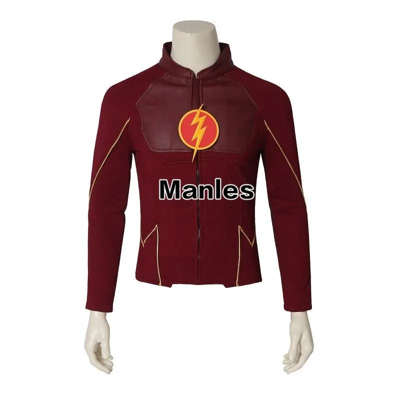In Stock The Flash Cosplay Costume Barry Allen The Flash Season 2 Superhero Adult Men Leather Pants Waist Belt Only Coat Jacket
In Stock The Flash Cosplay Costume Barry Allen The Flash Season 2 Superhero Adult Men Leather Pants Waist Belt Only Coat Jacket