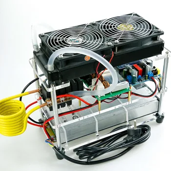 2000W ZVS Collection Magnetic Induction heating board Efficient cooling and air cooling Scientific display +power supply +pump
2000W ZVS Collection Magnetic Induction heating board Efficient cooling and air cooling Scientific display +power supply +pump