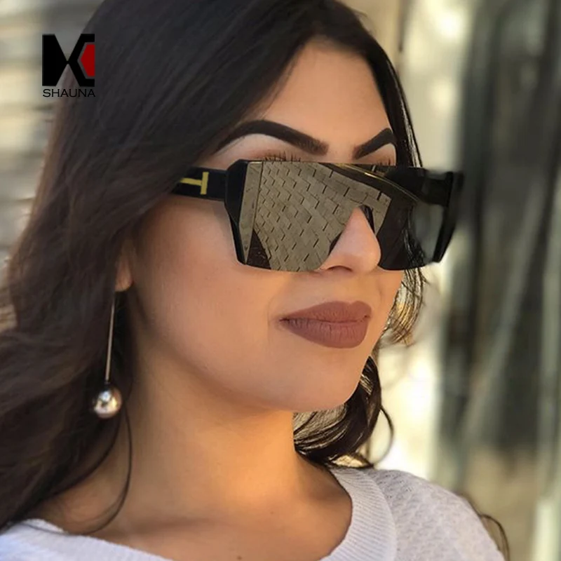 SHAUNA Fashion Half Frame Women Square Sunglasses Brand Designer Men Red Tinted Lens Glasses
SHAUNA Fashion Half Frame Women Square Sunglasses Brand Designer Men Red Tinted Lens Glasses