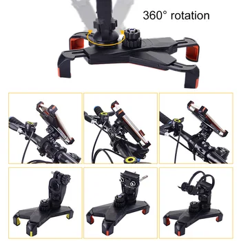 360 Rotating Rotation Bicycle Phone Holder Upgraded MTB Bike Holder Support Stand Adjustable Phone ED-shipping
360 Rotating Rotation Bicycle Phone Holder Upgraded MTB Bike Holder Support Stand Adjustable Phone ED-shipping