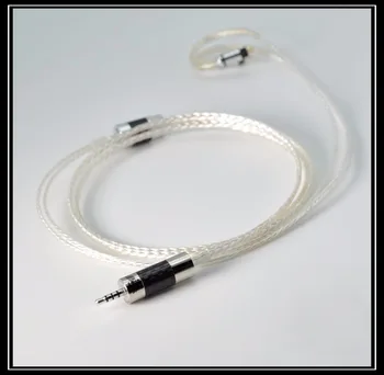 New NICEHCK MMCX Cable 2.5mm Balanced 8-core Sterling Silver Cable MMCX Cable Use For MaGaosi K5 LZ A5 NICEHCK HK6 HC5 DT300
New NICEHCK MMCX Cable 2.5mm Balanced 8-core Sterling Silver Cable MMCX Cable Use For MaGaosi K5 LZ A5 NICEHCK HK6 HC5 DT300