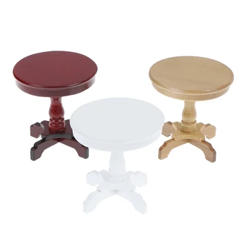 1PCS Garden/Room Decoration 1/12 Dollhouse Wooden Furniture Miniature Round Coffee Table Desk Miniatures Pretend Toys
1PCS Garden/Room Decoration 1/12 Dollhouse Wooden Furniture Miniature Round Coffee Table Desk Miniatures Pretend Toys