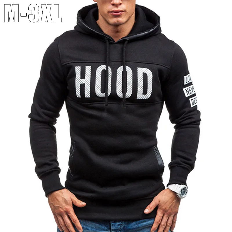 2018 Autumn Winter Hoodie Sweatshirts Men HighQuality Letter Print Long Sleeve Pullover Hoody Sweatshirt Mens Hoodies Streetwear
2018 Autumn Winter Hoodie Sweatshirts Men HighQuality Letter Print Long Sleeve Pullover Hoody Sweatshirt Mens Hoodies Streetwear