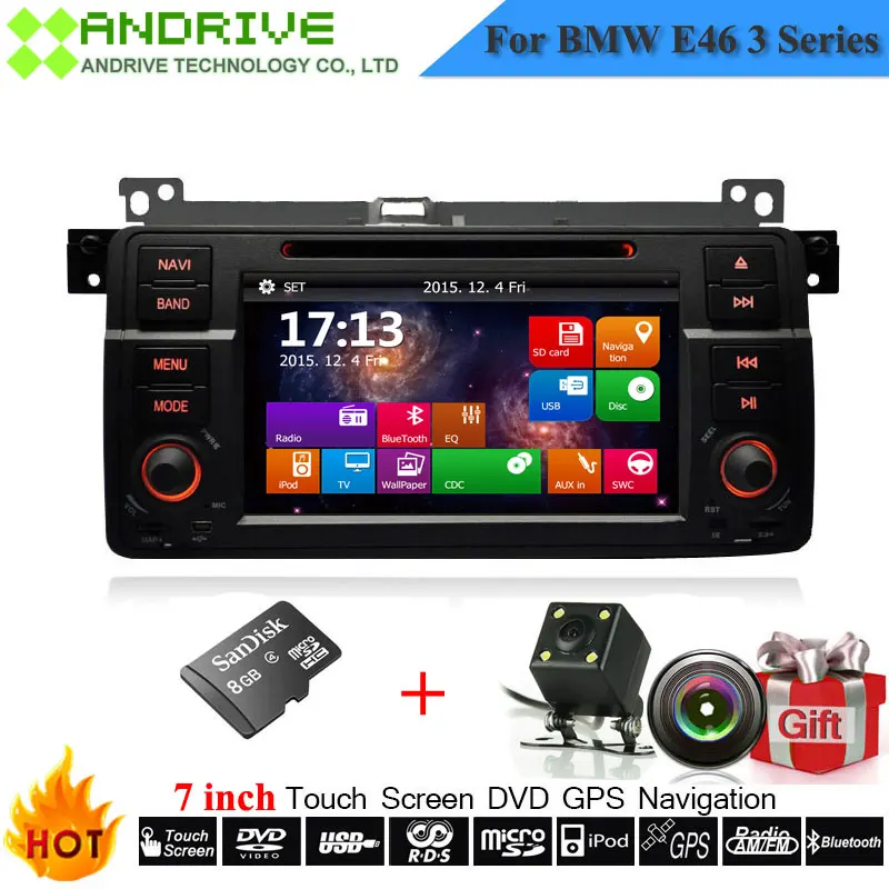 7'' Touch Screen Autoradio For BMW E46 M3 316i 318i 320i 323i 325i 330i With DVD Player GPS Navigation Camera Stereo Head Unit
7'' Touch Screen Autoradio For BMW E46 M3 316i 318i 320i 323i 325i 330i With DVD Player GPS Navigation Camera Stereo Head Unit