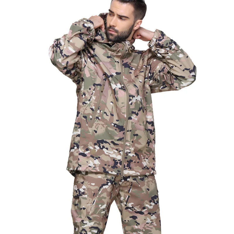 MAGCOMSEN Winter Tactical Softshell Camouflage Jacket Set Men Army Waterproof Thermal Clothes Military Fleece Coats Windbreaker
MAGCOMSEN Winter Tactical Softshell Camouflage Jacket Set Men Army Waterproof Thermal Clothes Military Fleece Coats Windbreaker