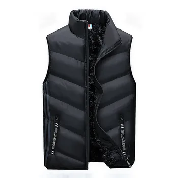 Fashion Sleeveless Jacket Men Thickening 100% Cotton Vest Hat Hooded Jackets Warm Winter Waistcoat Men Casual Plus velvet Vest
Fashion Sleeveless Jacket Men Thickening 100% Cotton Vest Hat Hooded Jackets Warm Winter Waistcoat Men Casual Plus velvet Vest