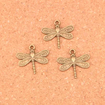 20pcs Antique Bronze dragonfly Charms Necklace Pendant Jewelry Making Handmade 21*19mm
20pcs Antique Bronze dragonfly Charms Necklace Pendant Jewelry Making Handmade 21*19mm