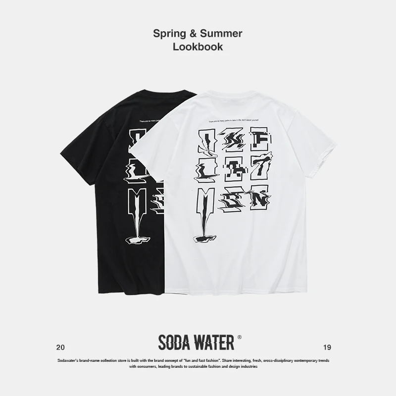 SODA WATER 2019 Men Homme Harajuku Original Design Funny Print Short Sleeve T Shirts Cool Tops Tee Summer Couple Tshirt 91189S
SODA WATER 2019 Men Homme Harajuku Original Design Funny Print Short Sleeve T Shirts Cool Tops Tee Summer Couple Tshirt 91189S
