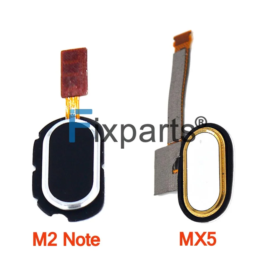 Meizu MX5 Home Button M2 Note Fingerprint Touch ID Sensor Recognition Flex Cable Ribbon Replacement Parts Meizu MX5 Home Button (4)