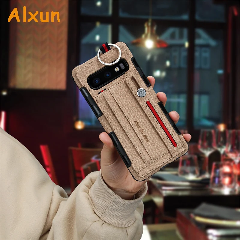Alxun For Samsung S10 Plus Case cover Metal ring buckle lanyard card strip cloth shell For Samsung Note8 9 S8 S9 Plus S10E case
Alxun For Samsung S10 Plus Case cover Metal ring buckle lanyard card strip cloth shell For Samsung Note8 9 S8 S9 Plus S10E case