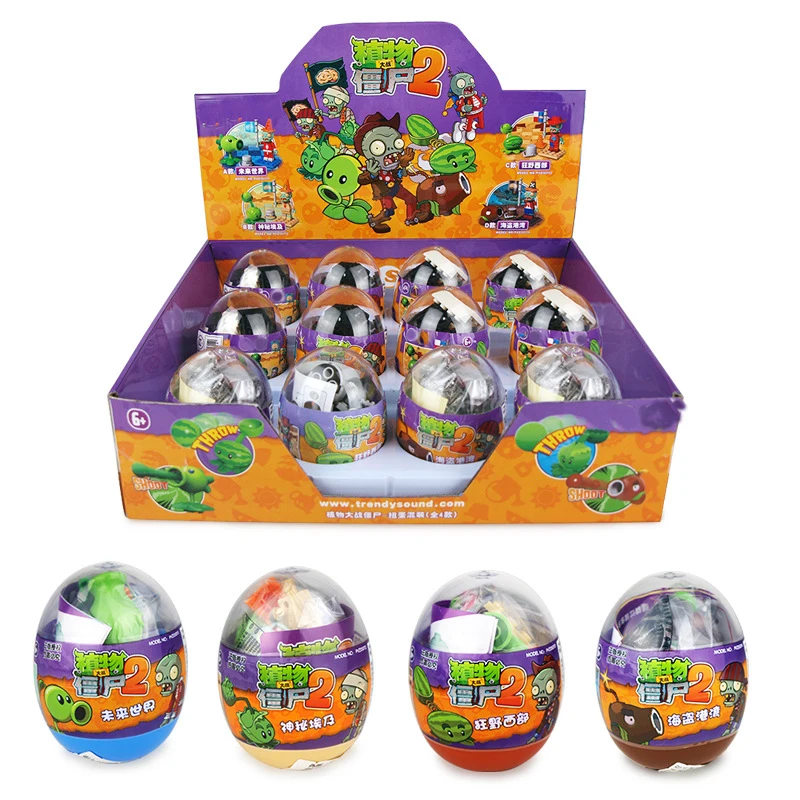 Plants Vs Zombies Building Blocks Funny Surprise Ball Doll Action Figures My World Minecraft Toys For Children Gifts
Plants Vs Zombies Building Blocks Funny Surprise Ball Doll Action Figures My World Minecraft Toys For Children Gifts