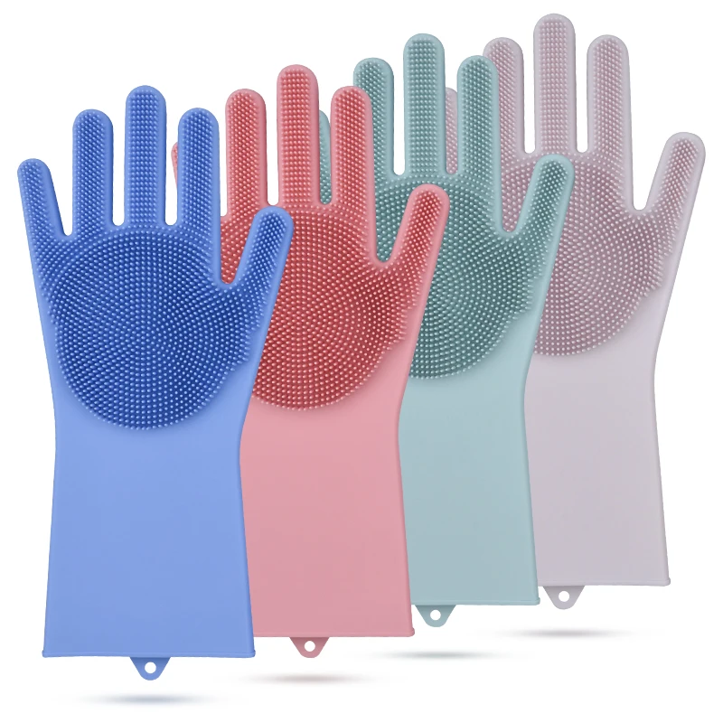 1 pair Silicone Dishwashing Gloves Bathroom Kitchen Cleaning Gloves Housework Magic Gloves Cleaning For House Insulation Tools
1 pair Silicone Dishwashing Gloves Bathroom Kitchen Cleaning Gloves Housework Magic Gloves Cleaning For House Insulation Tools
