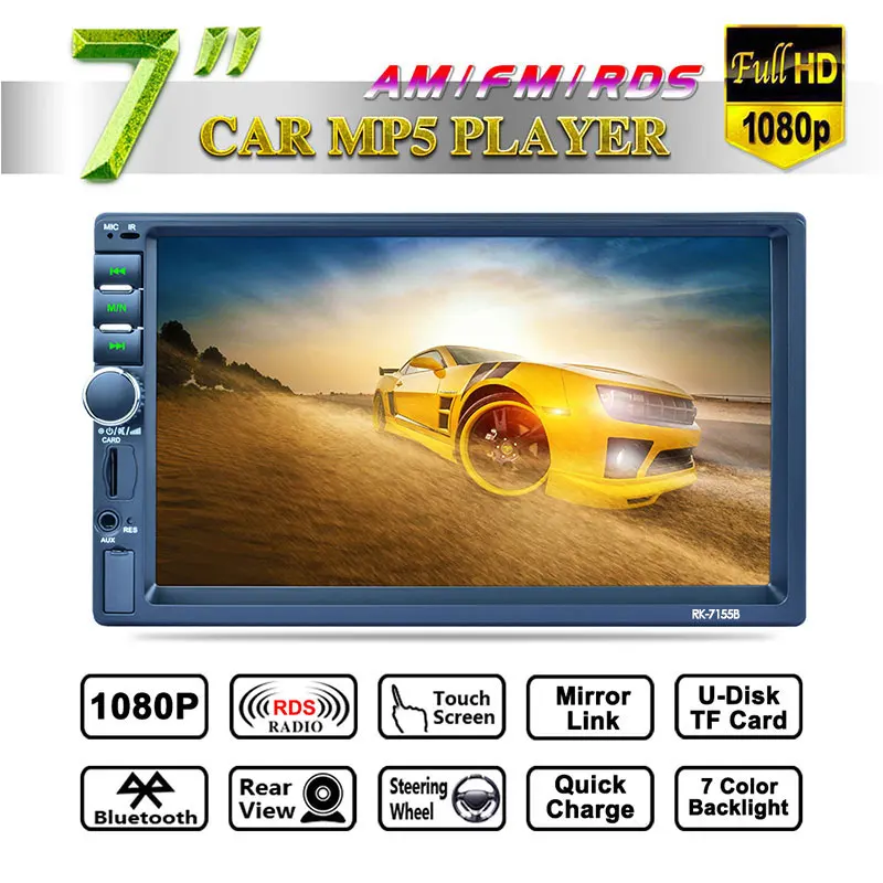 VEHEMO Mirror Link RDS/FM/AM USB/AUX/TF Bluetooth Multimedia Player Car MP5 Support Rear View Video Player Car Stereo
VEHEMO Mirror Link RDS/FM/AM USB/AUX/TF Bluetooth Multimedia Player Car MP5 Support Rear View Video Player Car Stereo