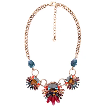 Natural Stone Multicolor Floral Statement Necklace 2018 Perfume Women Chunky Vintage Necklace Fashion Jewelry
Natural Stone Multicolor Floral Statement Necklace 2018 Perfume Women Chunky Vintage Necklace Fashion Jewelry
